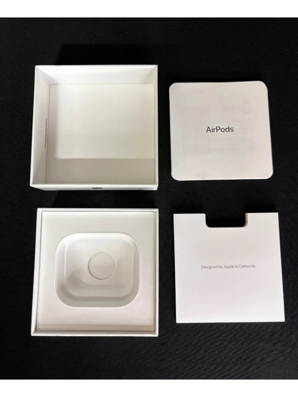 Apple AirPods Charging Case Wireless Earbud A2032 A2031 MV7N2AM/A BOX ONLY